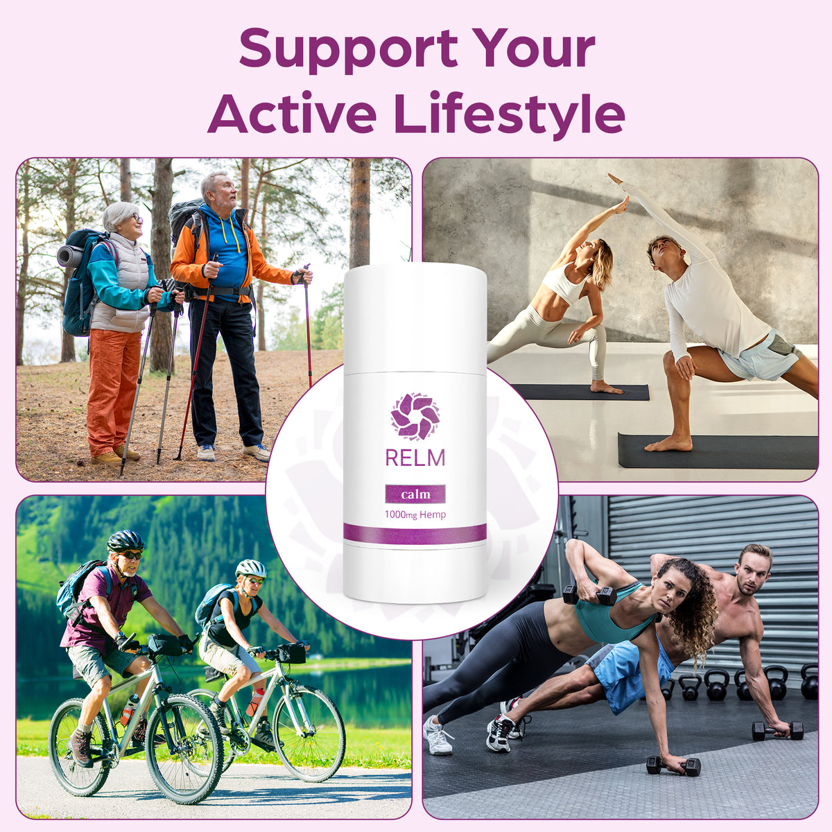 People of all ages use the Relm Calm lavender hemp stick