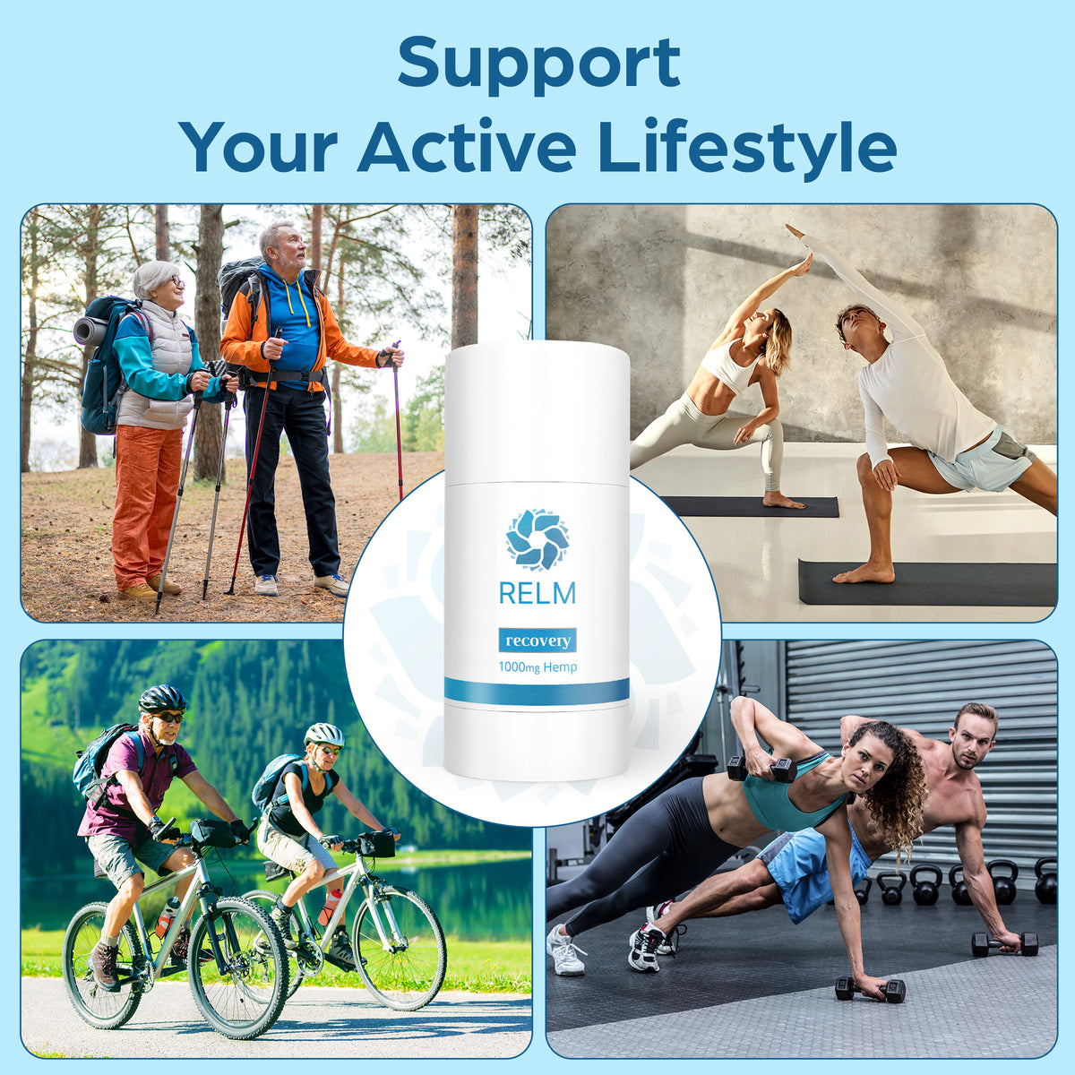 Relm Recovery Stick arnica hemp lotion for workouts