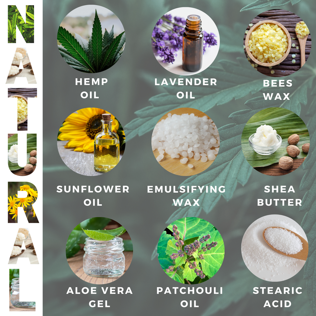 Relm Calm lavender hemp body butter with shea butter