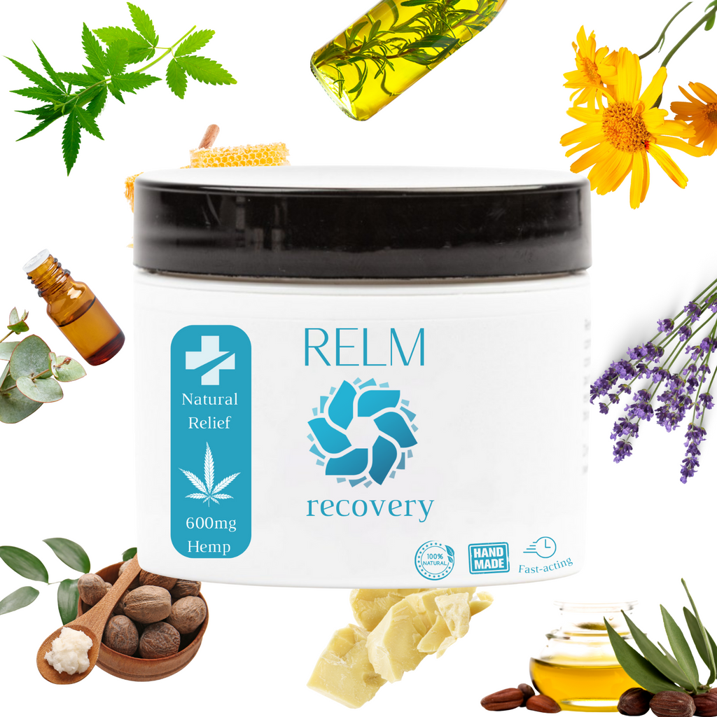 Recovery Body Butter 600 mg hemp cream details